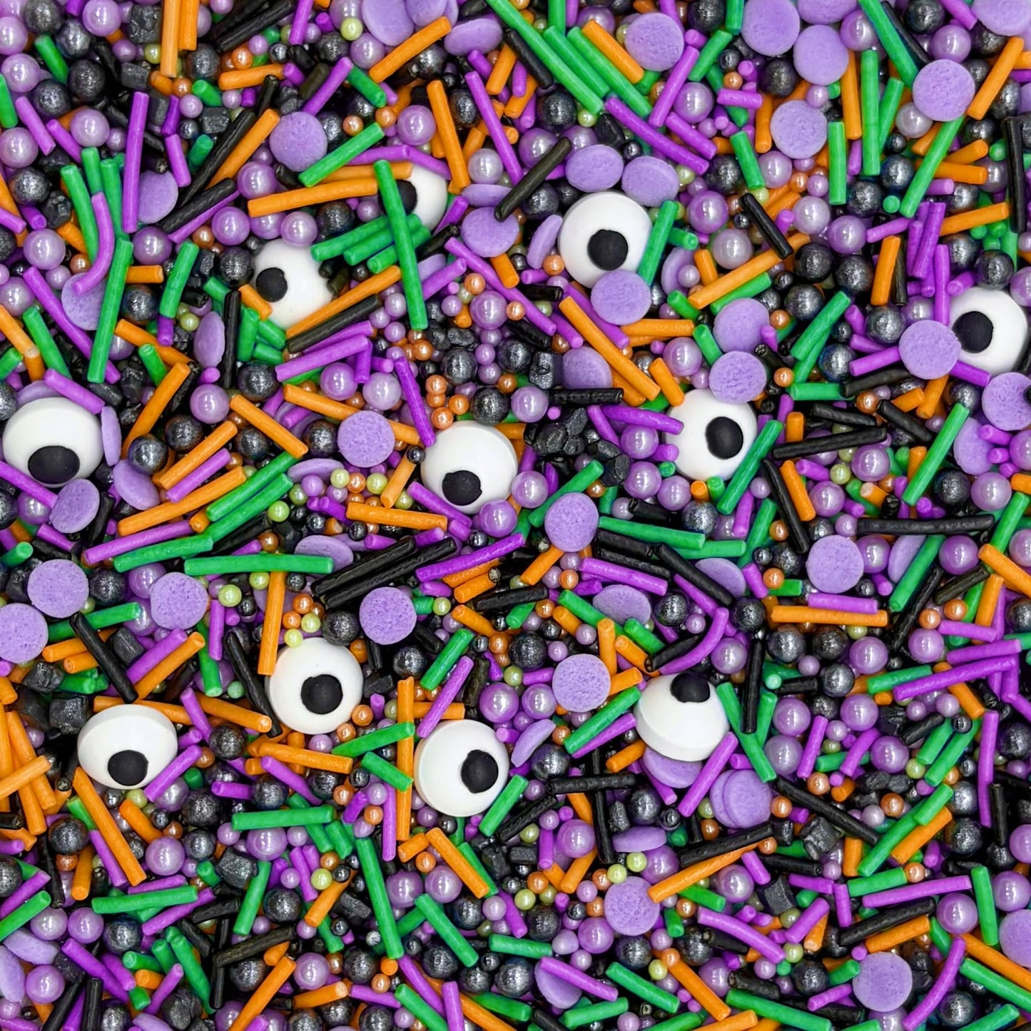 Halloween Mixed Sprinkles for Decorating Edible Candy Monster Theme Halloween Sprinkles for Cake Decorations, Baking, Ice Cream, Cookies, Cupcake Topper 3OZ