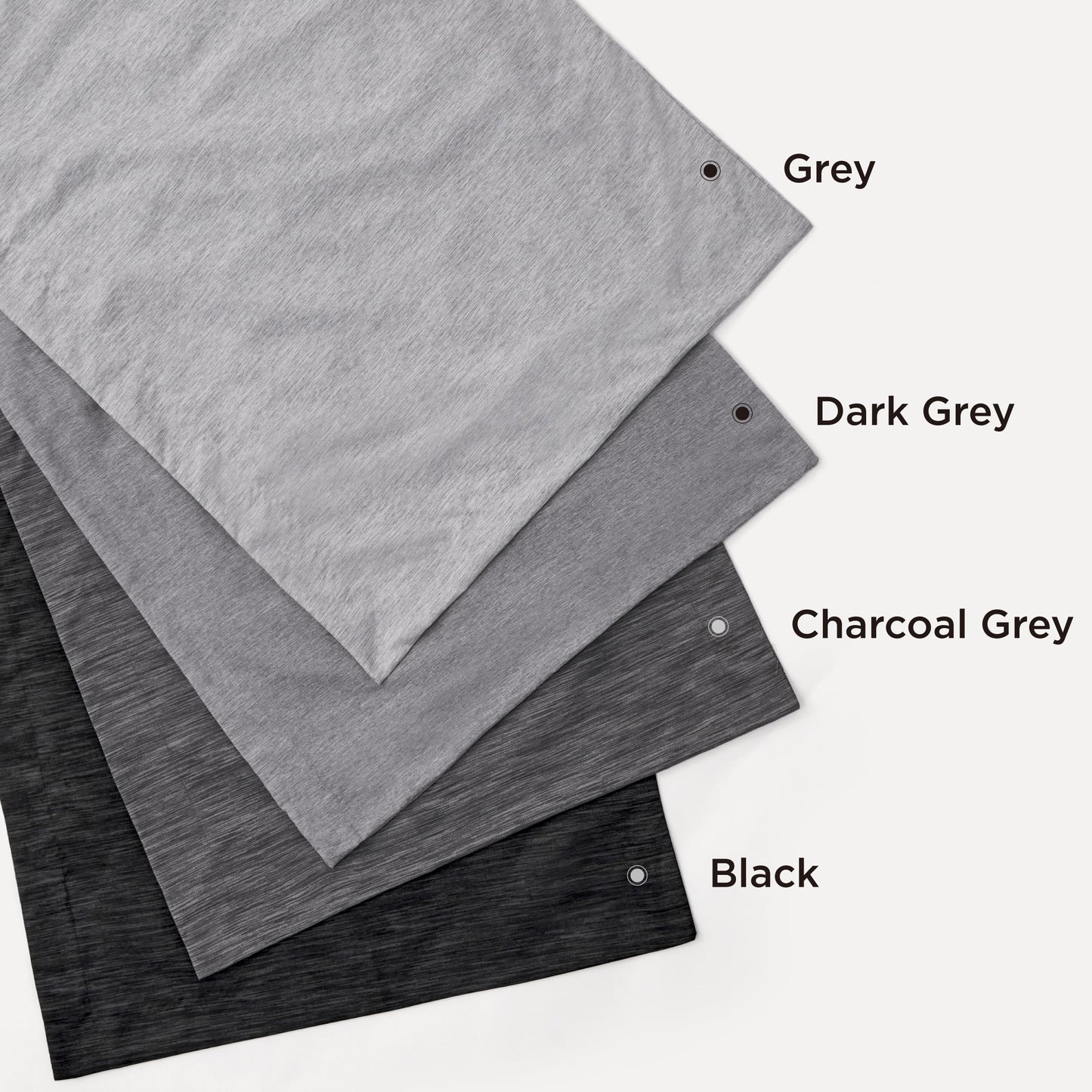 Bedsure Twin/Twin XL Comforter Set - Grey Soft Bedding for All Seasons, Cationic Dyed Bed Set, 2 Pieces, 1 Twin Size Comforter (68"x88") and 1 Pillow Sham (20"x26"+2")