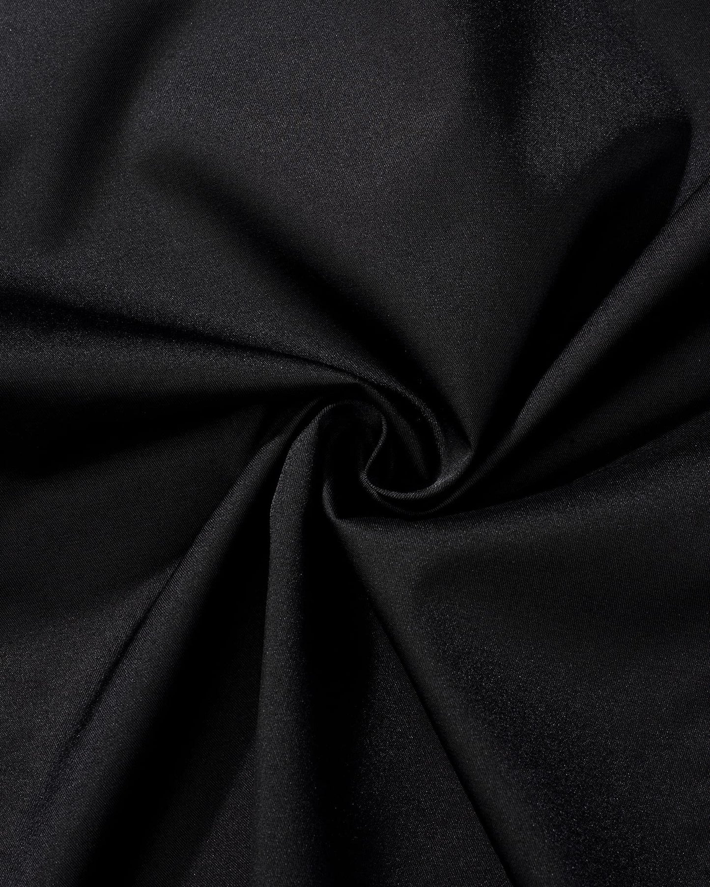 J.VER Men's Dress Shirts Solid Long Sleeve Stretch Wrinkle-Free Formal Shirt Business Casual Button Down Shirts Black Small