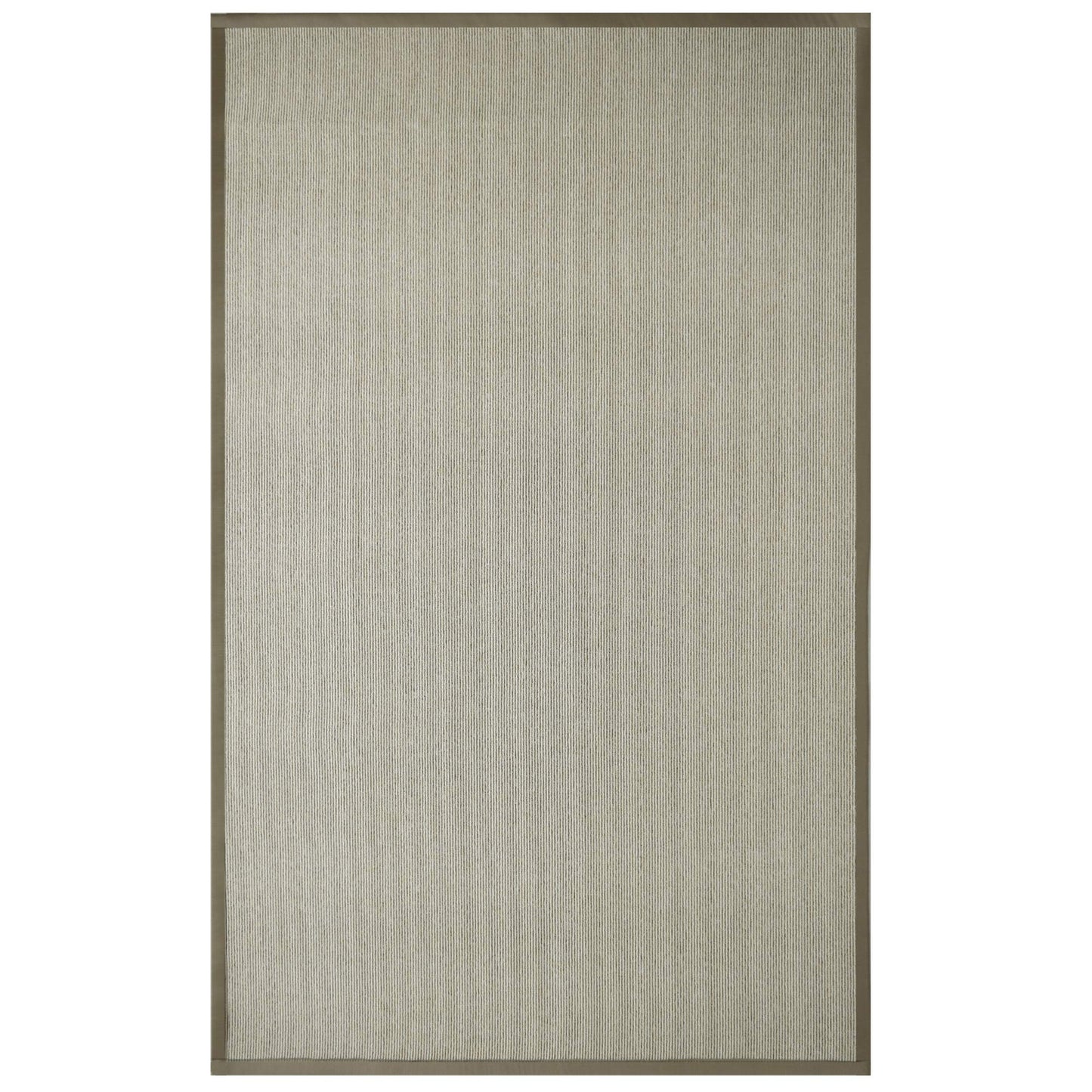 iCustomRug Synthetic Sisal Area Rug, Softer Than Natural Sisal Rug, Stain Resistant & Easy to Clean in Beige 4ft x 6ft
