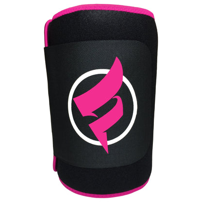 Fitru Waist Trimmer Sauna Ab Belt for Women & Men - Waist Trainer Stomach Wrap Pink