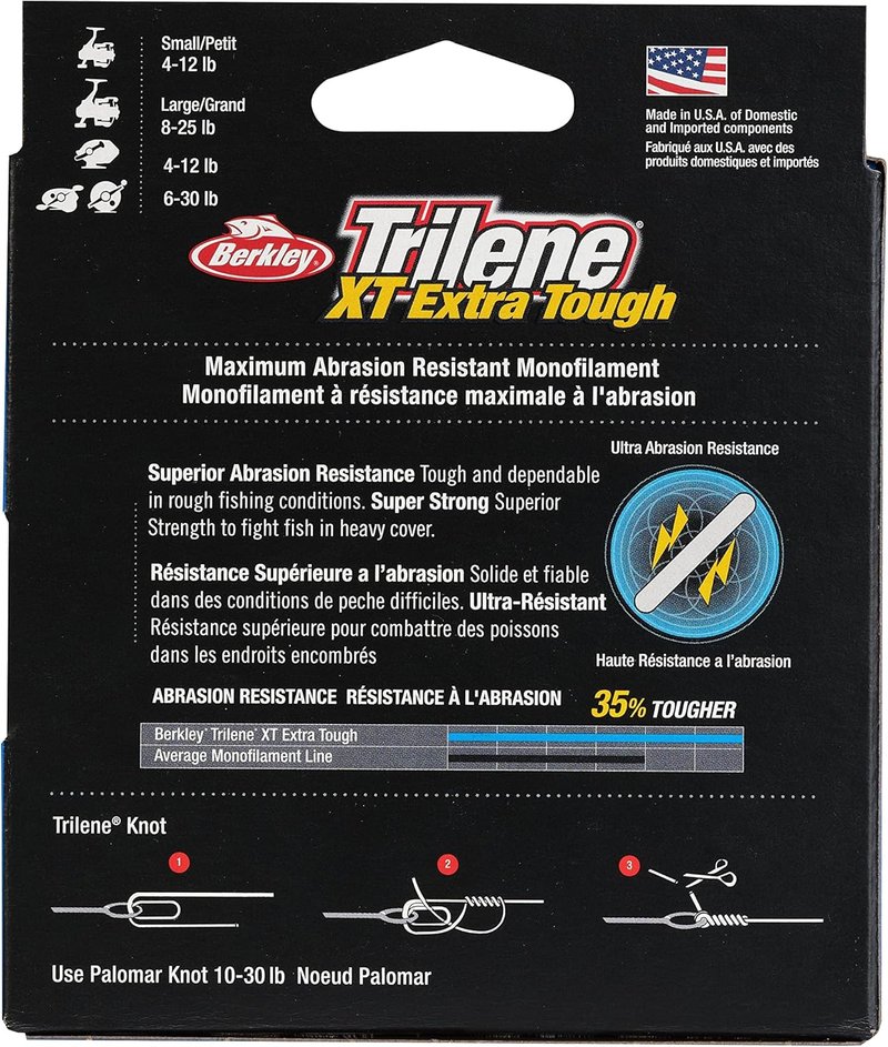 Berkley Trilene XT Monofilament Fishing Line - Durable, High-Strength Fishing Line for Freshwater & Saltwater | 300 Yards