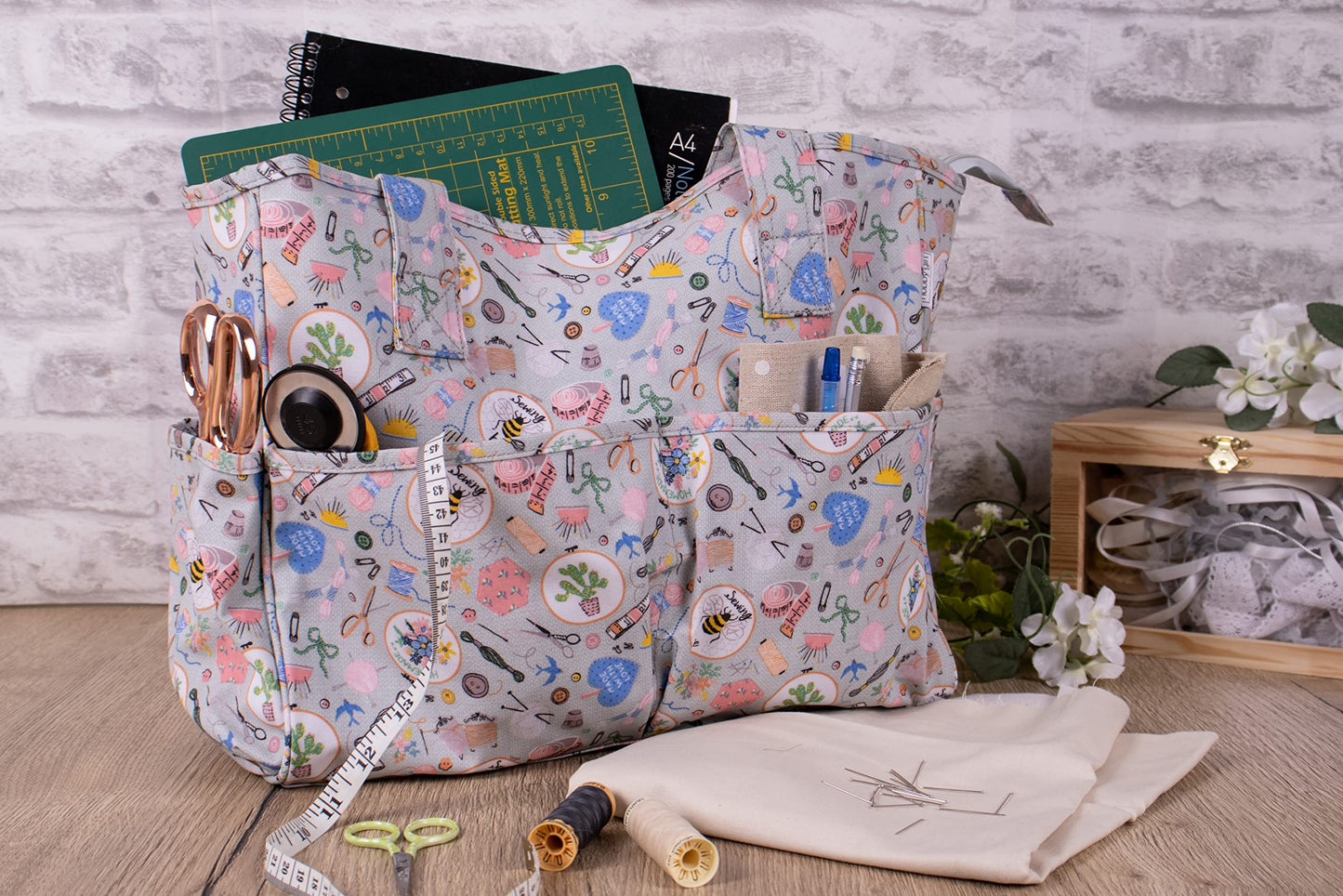 Hobby Gift Exclusive Craft Storage Bag, Homemade, 13 x 36 x 31 cm