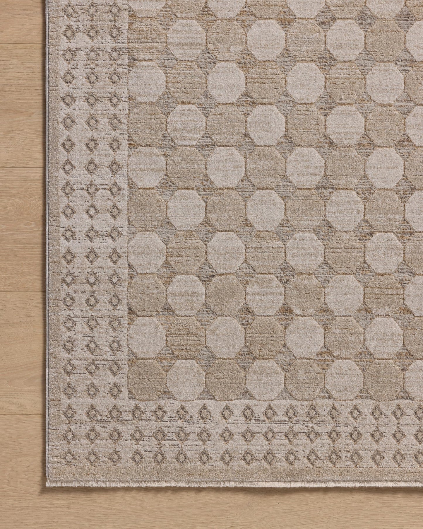 Loloi Amber Lewis Cali Collection CIL-01 Taupe/Natural 7'-10" x 10', .25" Pile Height, Area Rug