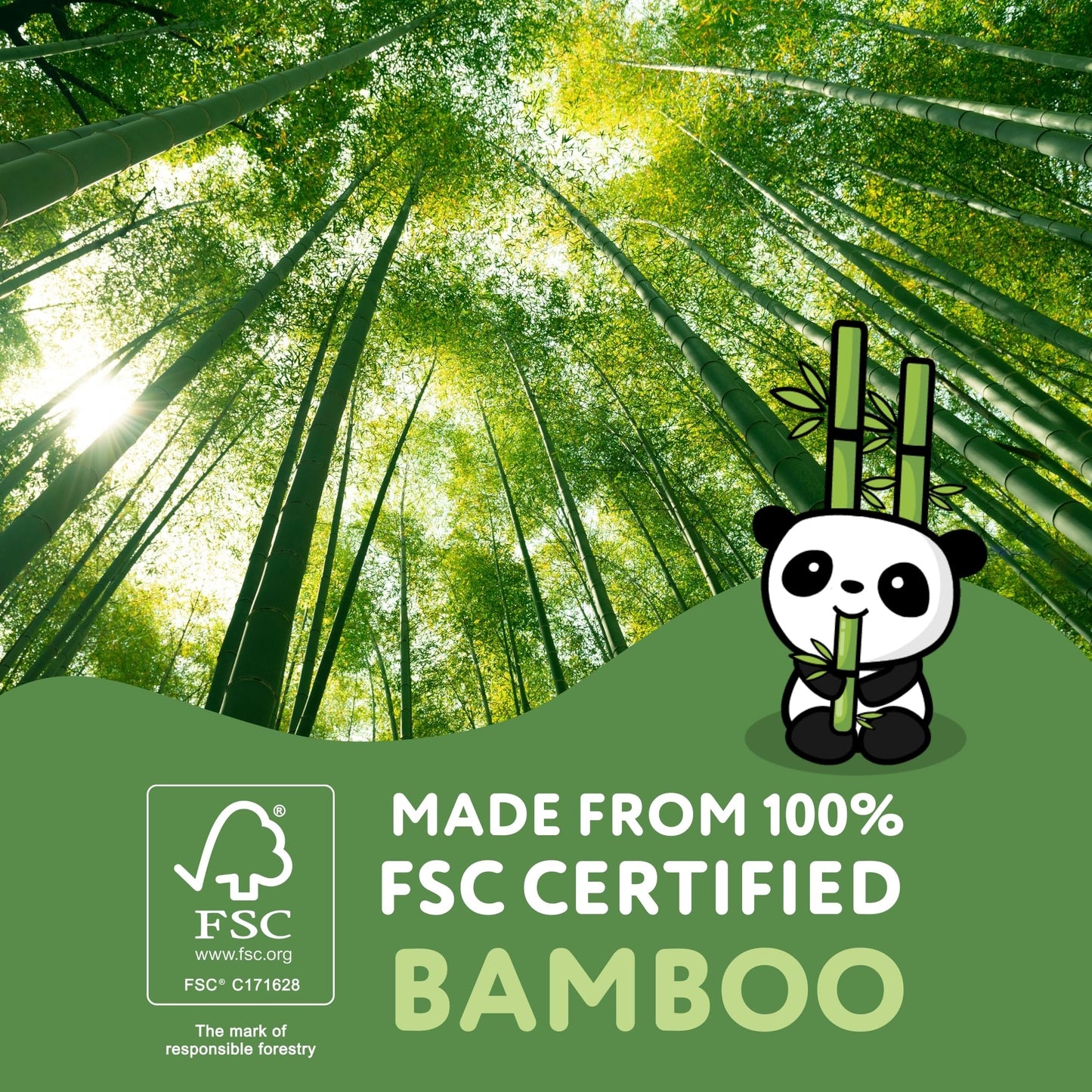 The Cheeky Panda Bamboo Toilet Roll Bulk Buy – 24 Rolls (6 Packs of 4) | 3 Ply Toilet Paper | Plastic Free Packaging and Sustainable Tissue Paper | Eco Friendly Loo Roll