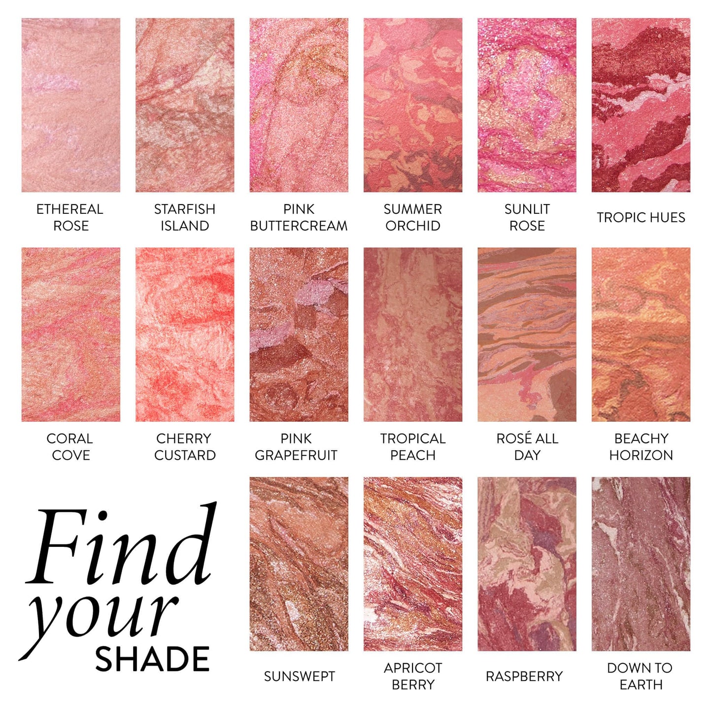 LAURA GELLER NEW YORK Baked Blush-n-Brighten Marbleized Blush for Cheeks - Natural Finish - Buildable Color (103 Tropic Hues)