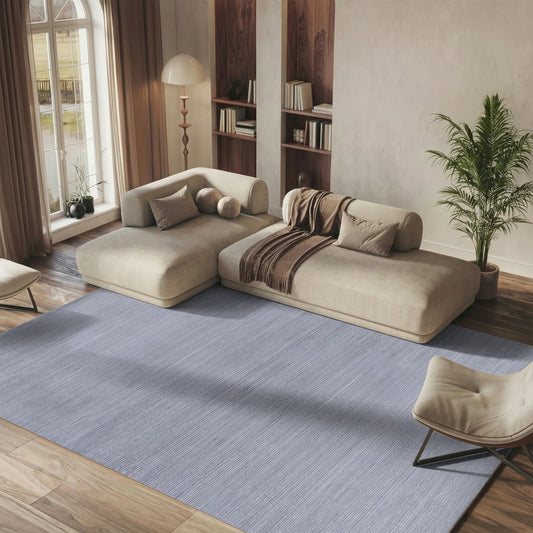 SAFAVIEH Area Rug 11x15 - Vision Collection - Large - Silver, Modern Ombre Design, Non-Shedding & Easy to Clean, Ideal for Living Room, Bedroom, Dining Space (VSN606G)