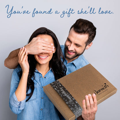 Barnetts Happy Birthday Gifts Chocolate Cookies Basket for Women, Prime for Mom, Wife, Aunt, Grandma, Niece, Daughter, Sister, Best Friend