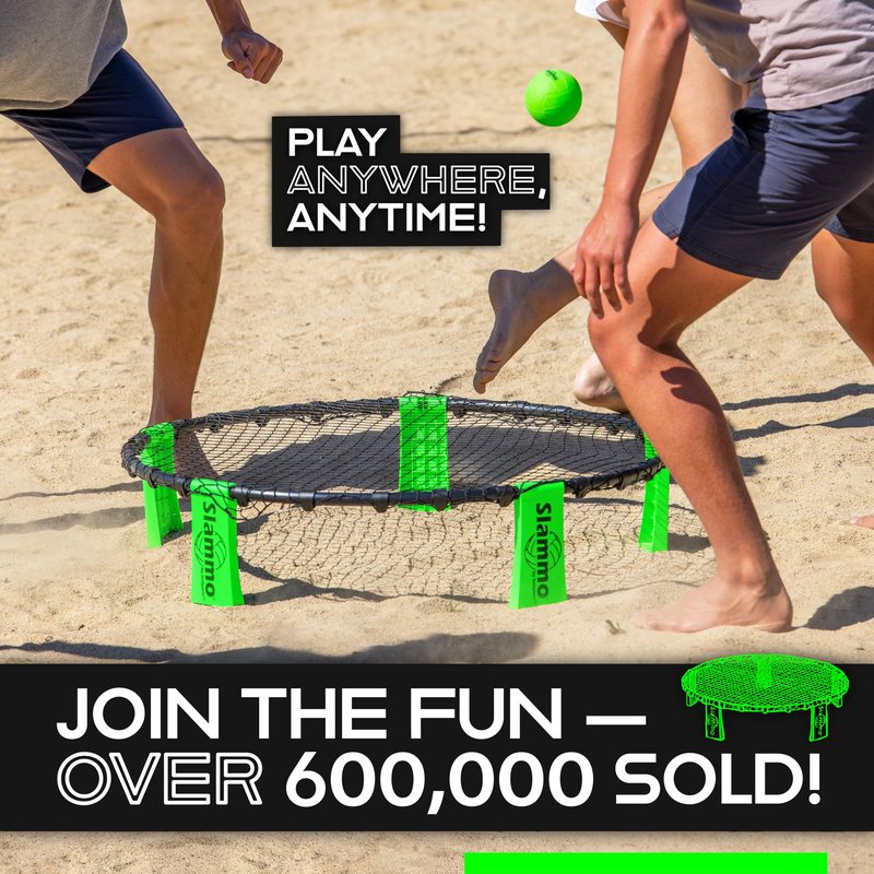 GoSports Slammo Game Set – Ultimate Lawn and Beach Game for Outdoor Fun