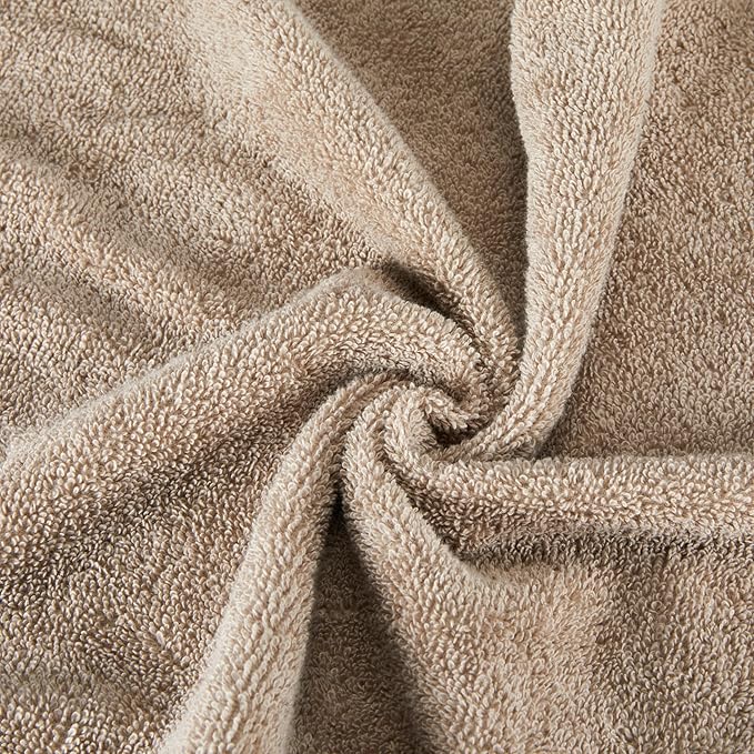Amazon Basics Fade-Resistant 100% Cotton Bath Towel, Machine Washable