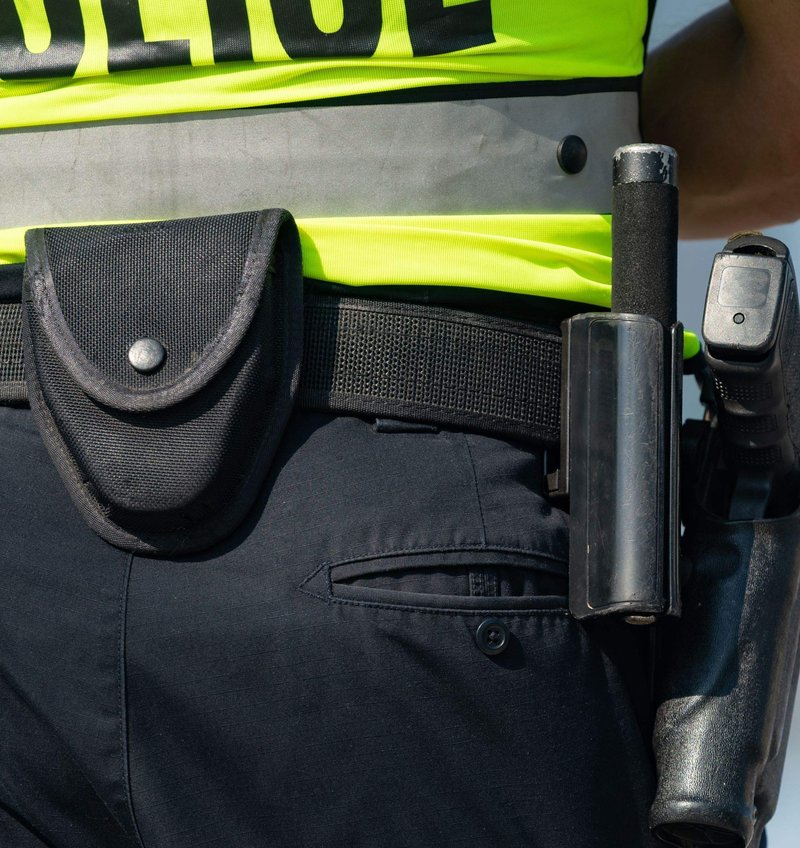 TACNEX Duty Belt 2" Police Law Enforcement Officer Security Nylon Utility Belt with Loop Liner 2 Keepers L