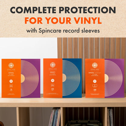 25x 12 Inch Gatefold Outer Vinyl Record Sleeves | Crystal Clear Covers Fit Single & Double Gatefold Albums | Acid-Free Protective Plastic Sleeves | Clean & Crisp Polypropylene