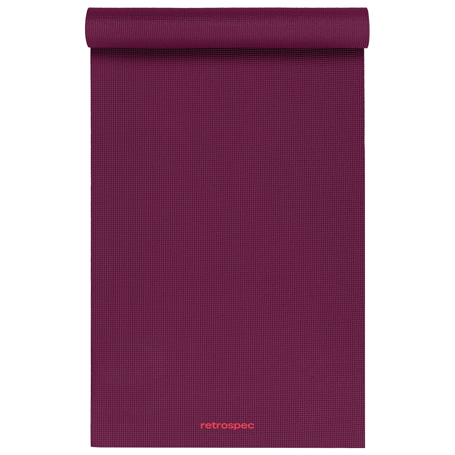 Retrospec Pismo Yoga Mat w/Nylon Strap for Men & Women - Non Slip Exercise Mat for Yoga, Pilates, Stretching, Floor & Fitness Workouts, .5mm Thick, Easy to Clean