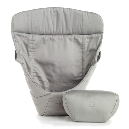 Ergobaby Baby Infant Insert for Baby Carrier with Neck & Head Support, for Newborns (Holds 3.2 - 5kg), Cotton Grey