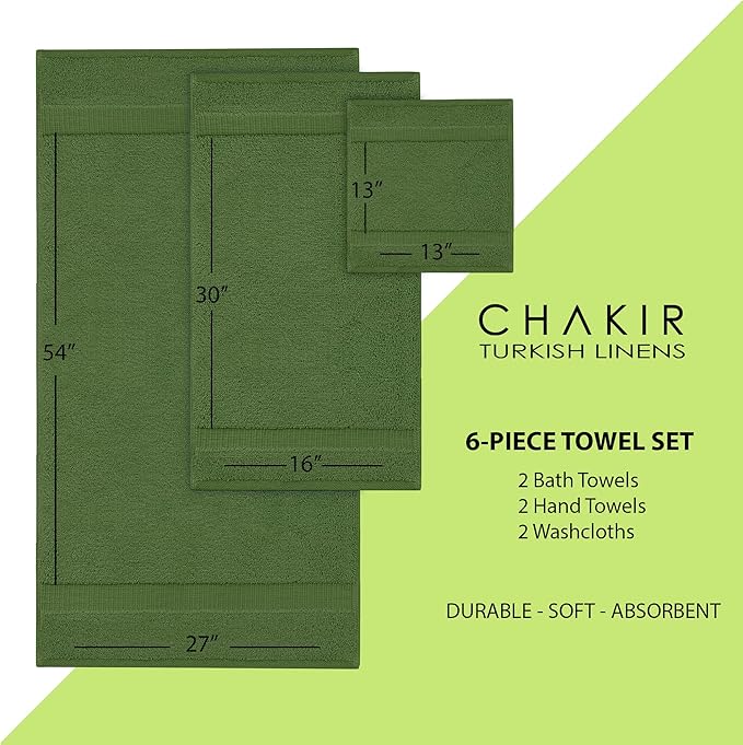 Chakir Turkish Linens Luxury Spa and Hotel Quality Premium Turkish Cotton
