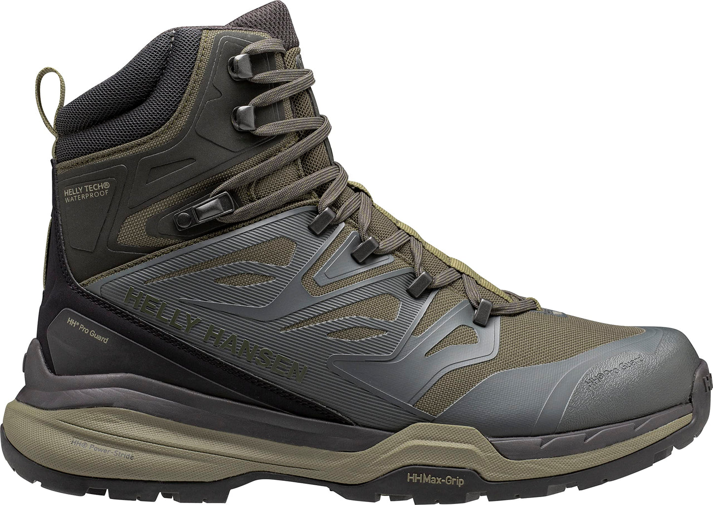 Helly-Hansen Mens Traverse HT Hiking Boot, 431 Utility Green/Beluga, 10.5