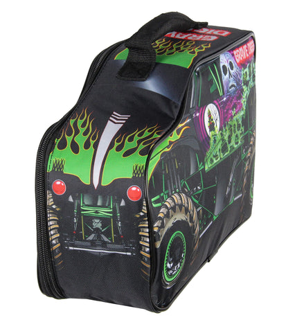 Monster Jam Grave Digger Truck Shaped Insulated Big Large Work Lunch Box Bag