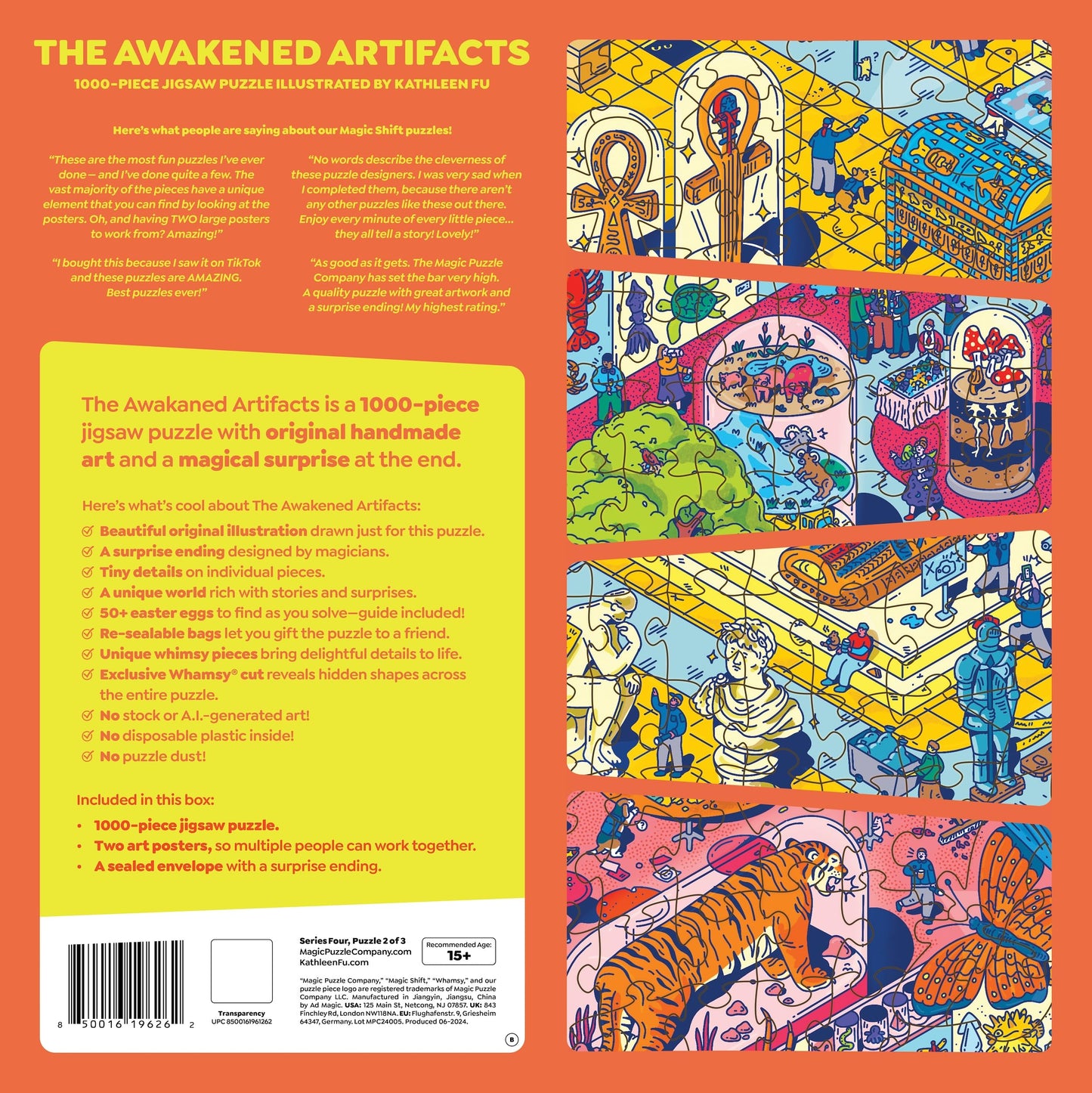 The Awakened Artifacts • 1000-Piece Jigsaw Puzzle from The Magic Puzzle Company • Series Four