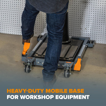 Bora Portamate PM-3500-Industrial Strength Universal Rolling Mobile Base That Makes Your Heaviest Power Tools Easy to Move