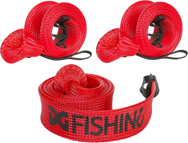 Fishing Rod Sleeve - 3 Pack 7ft Casting Rod Protector | Durable Rod Sock Cover