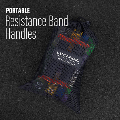 LECARDIO Handles for Resistance Bands, for Pull Up Assistance Bands, Protect Your Hands from Injury