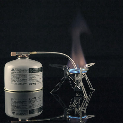 Fire-Maple Blade 2 Portable Propane Camping and Backpacking Stove Ultra Light | Titanium Hiking Stoves with pre-heat tube | Mini Portable Isobutane