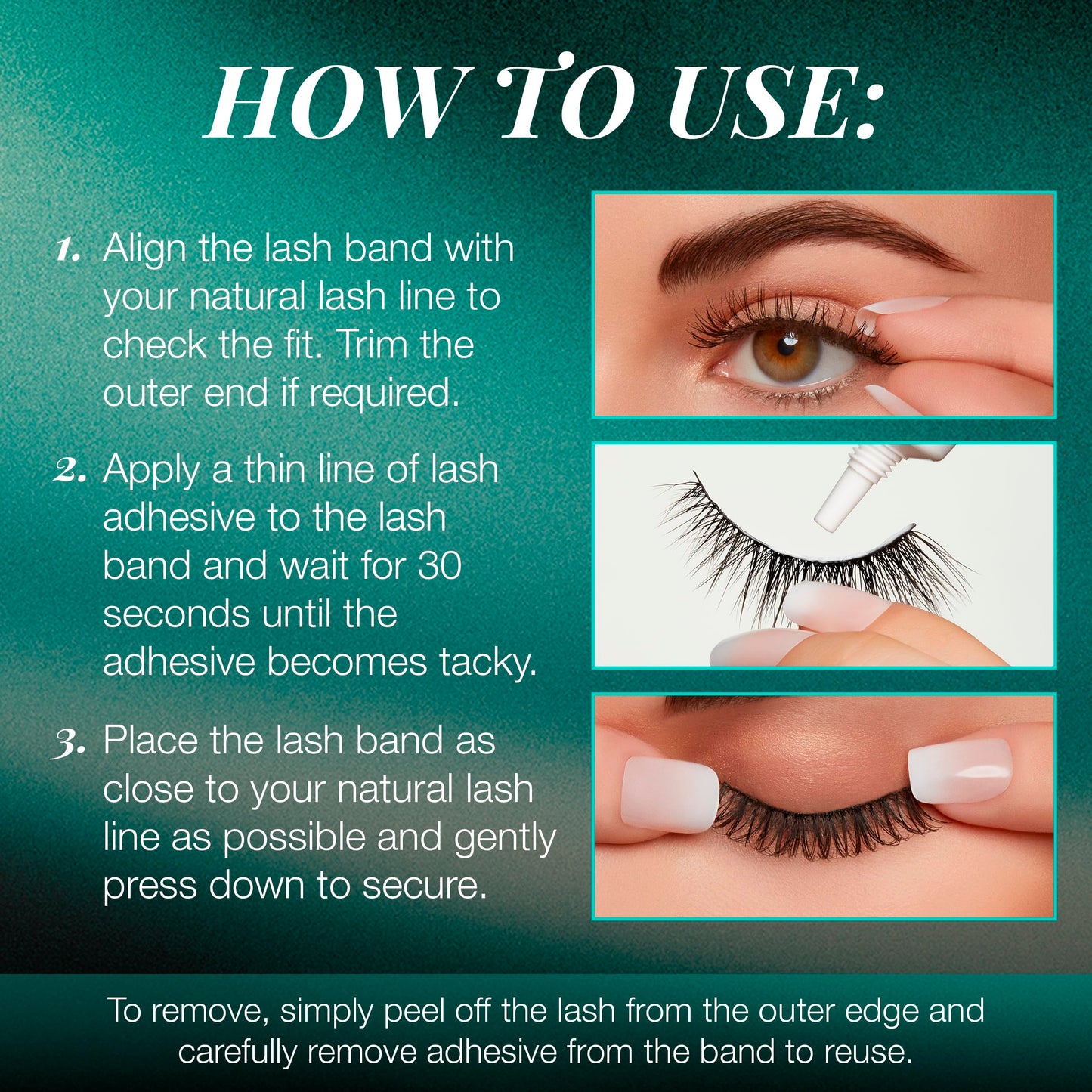 Ardell False Eyelashes Natural Lashes Babies Black - Lightweight, Short Length, Reusable Fake Lashes, 1 Pack