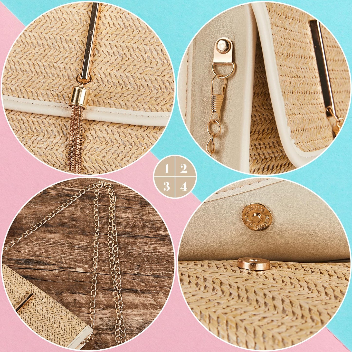 CHARMORE Tote Bags Leather Purses for Women Big Capacity Ladies Shoulder Handbags