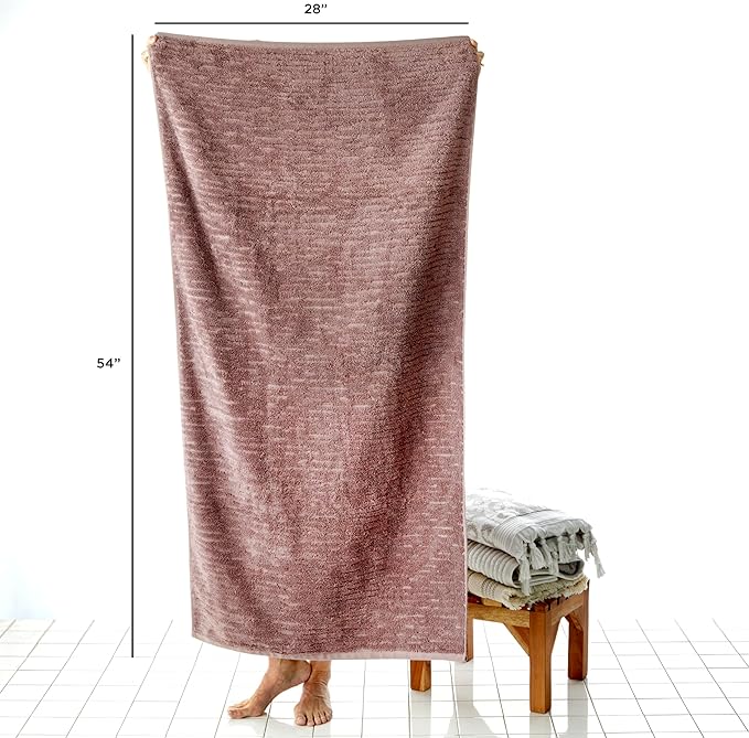 SKL Home CloudSoft Cotton Luxury 4 Pc Bath Towel Set