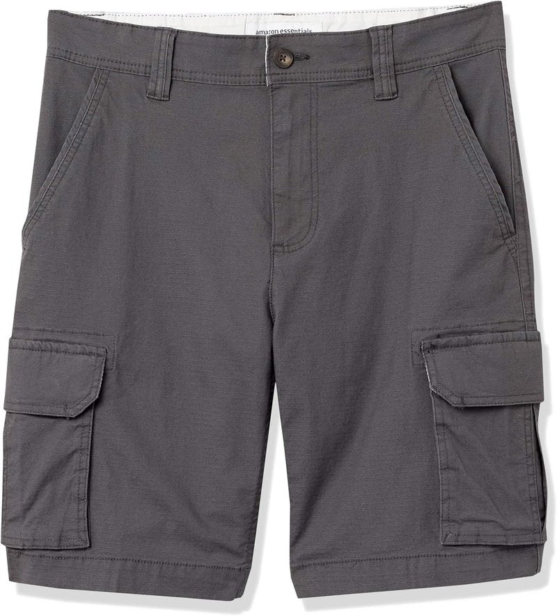 Men's 10" Lightweight Ripstop Cargo Shorts - Multi-Pocket Design for Comfort & Durability