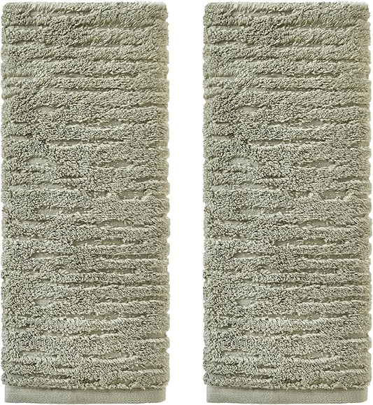 SKL Home CloudSoft Cotton Luxury 2-Piece Hand Towel Set