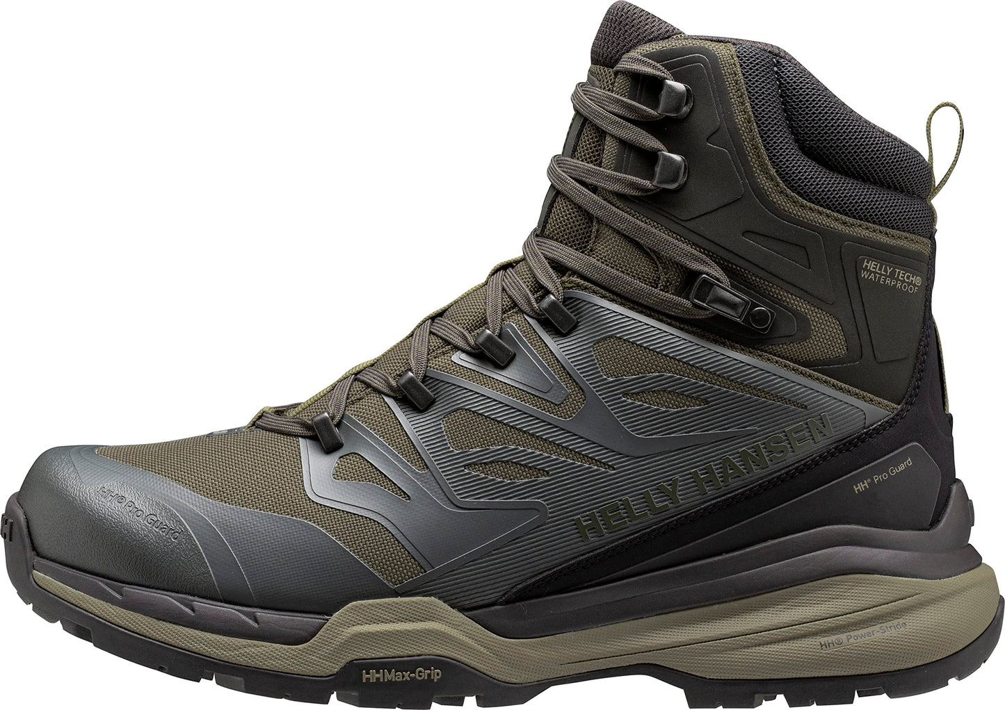 Helly-Hansen Mens Traverse HT Hiking Boot, 431 Utility Green/Beluga, 10.5
