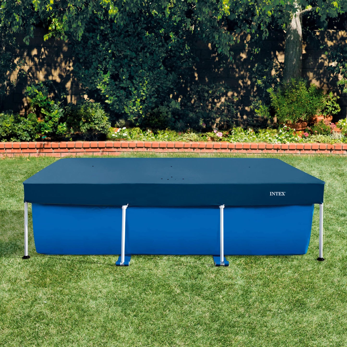 Intex 2.6 m x 1.6 m rectangular pool cover, (28036),multicoloured,2.6 x 1.6 centimeters
