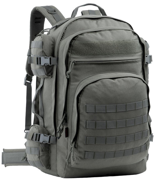 XMILPAX Large Tactical Backpack Bag with Stowable Shoulder Straps for Hiking, Camping, Traveling, Bug-Out 58L