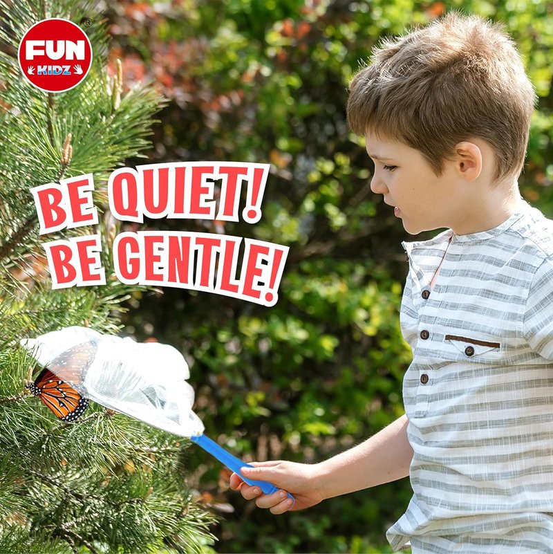 Bug Catcher Kit for Kids - Outdoor Science Activity with Magnified Viewer | Includes Net, Tweezers & Record Lists for Ages 3-12