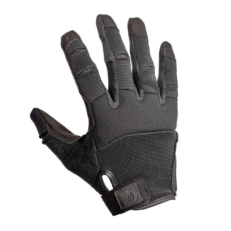 PIG FDT Alpha Full Dexterity Gloves for Shooting Sports, Touchscreen Compatible, Breathable, 1 Pair, Black, 2X-Large