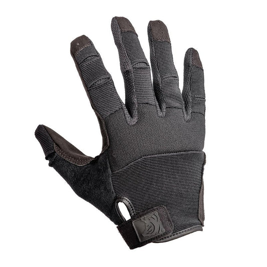 PIG FDT Alpha Full Dexterity Gloves for Shooting Sports, Touchscreen Compatible, Breathable, 1 Pair, Black, 2X-Large