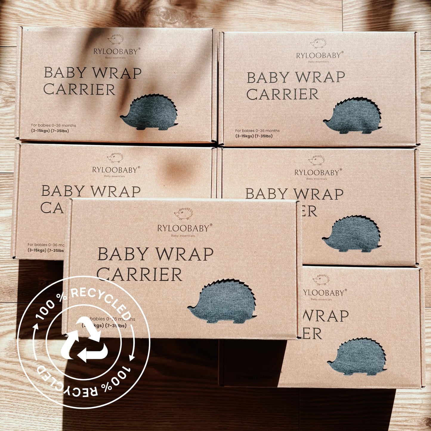 Baby Sling Wrap Newborn to Toddler Carrier 7-35lb - Soft Stretchy Baby Wrap Sling - Safety Tested - Hands-Free Baby Wrap Carrier - Newborn Sling (Sage)