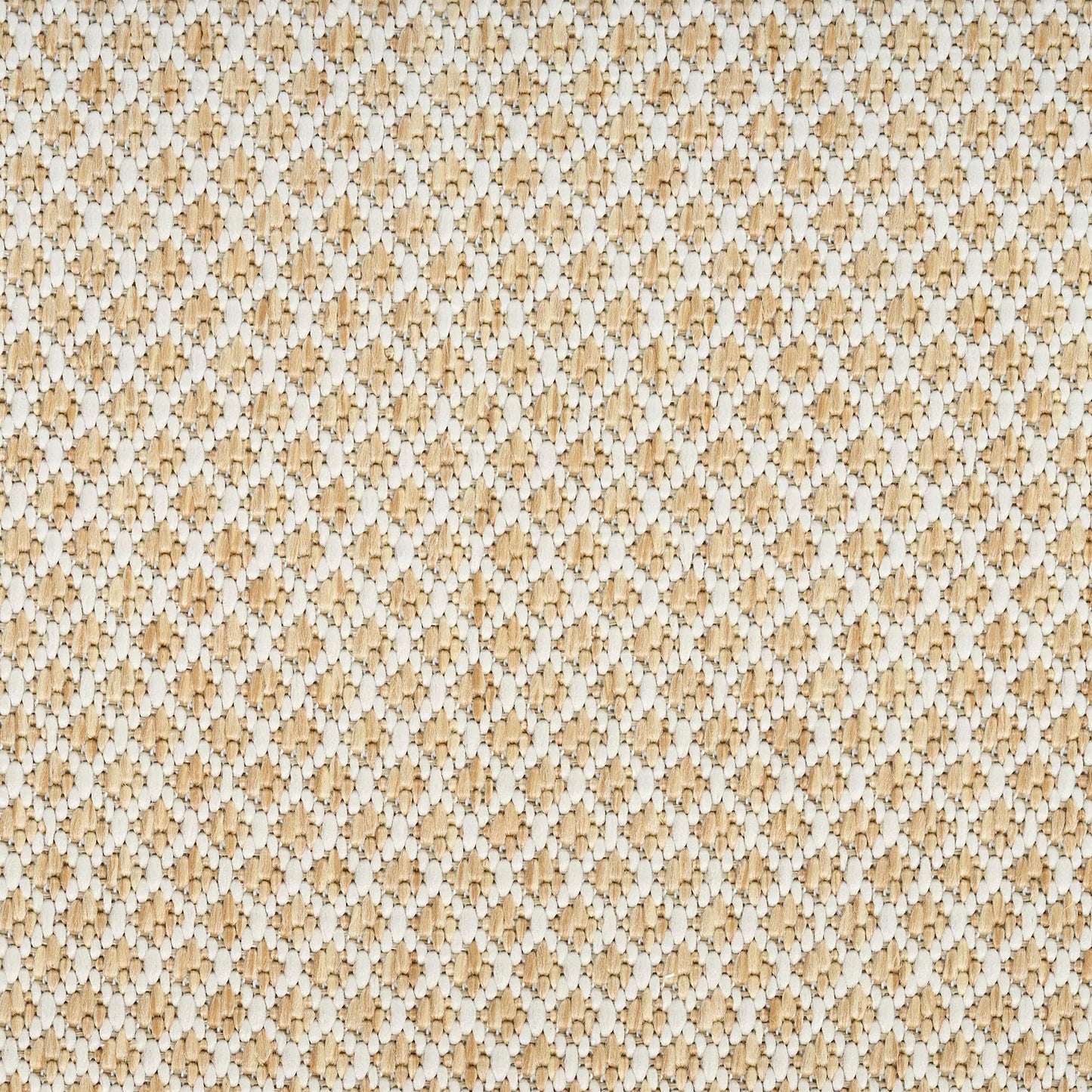 Nourison Home Courtyard Natural 6' x 9' Area Rug - Easy Clean, Non Shedding, Bed Room, Living Room, Dining Room, Kitchen (6' x 9')