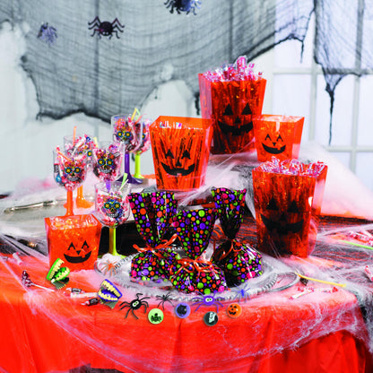 Fun Express 12 Ft. x 12" Hanging Black Spider Ceiling Halloween Decoration, Great for Halloween parties, Trunk Or Treat and Other Spooky Celebrations