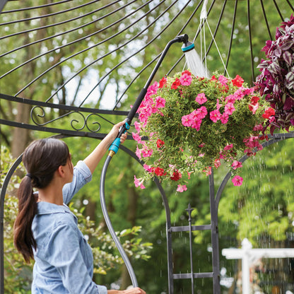 Gilmour Medium Duty Swivel Connect Watering Wand Hose Sprayer, 5 Pattern Watering Wand for Garden Hose