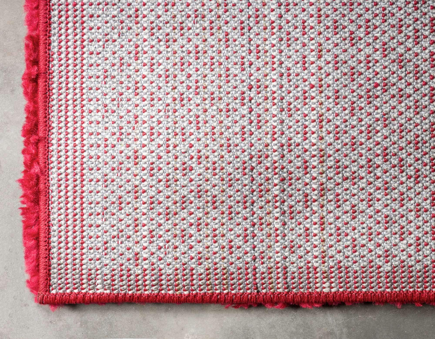 Unique Loom Solo Collection Area Rug - Calabasas (7' 10" x 10' Rectangle, Red)