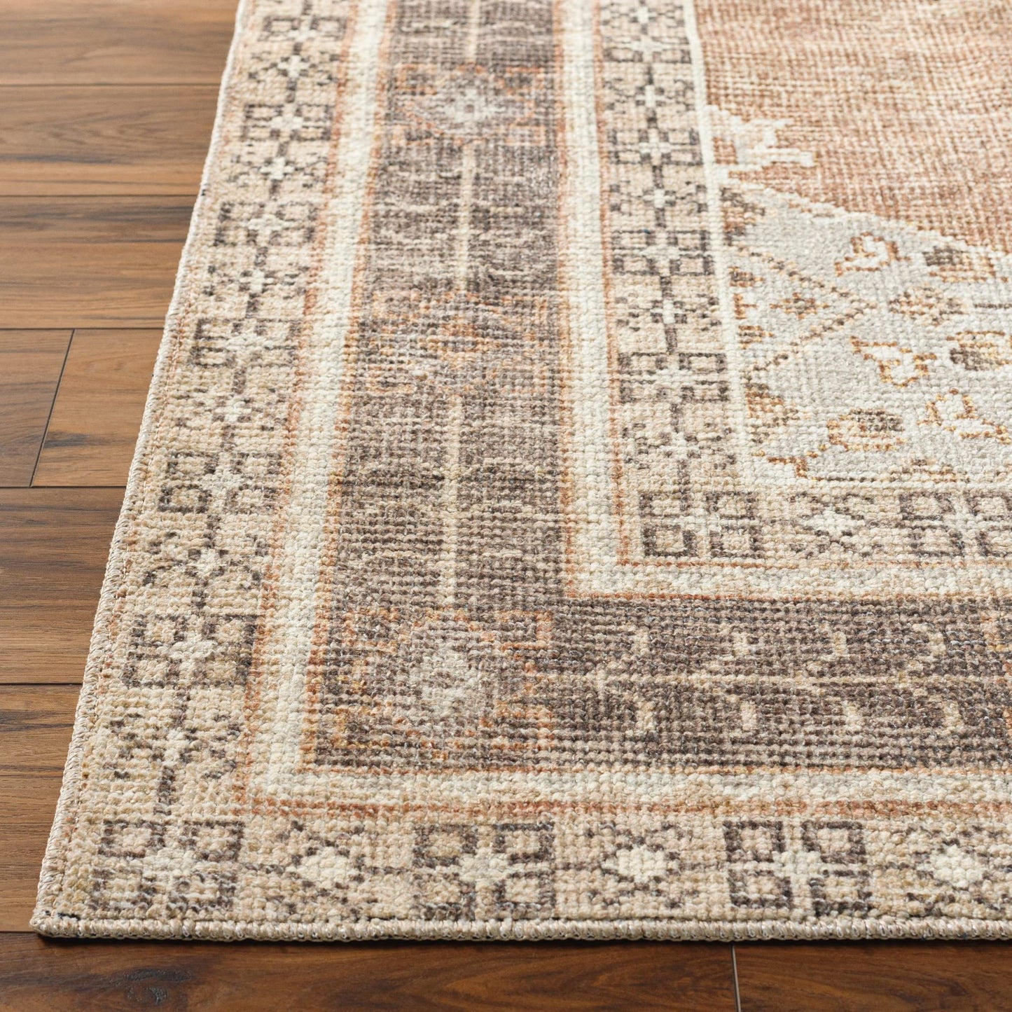 Livabliss x Becki Owens Lila Medallion Area Rug , 5'3" x 7', Tan