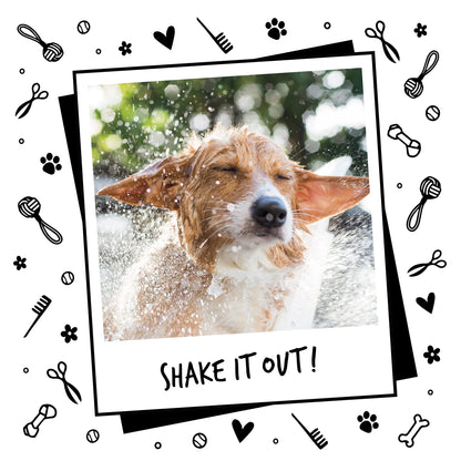 BUGALUGS Deshedding Shampoo for dogs works great alongside dog deshedding brush, de shedding dog shampoo