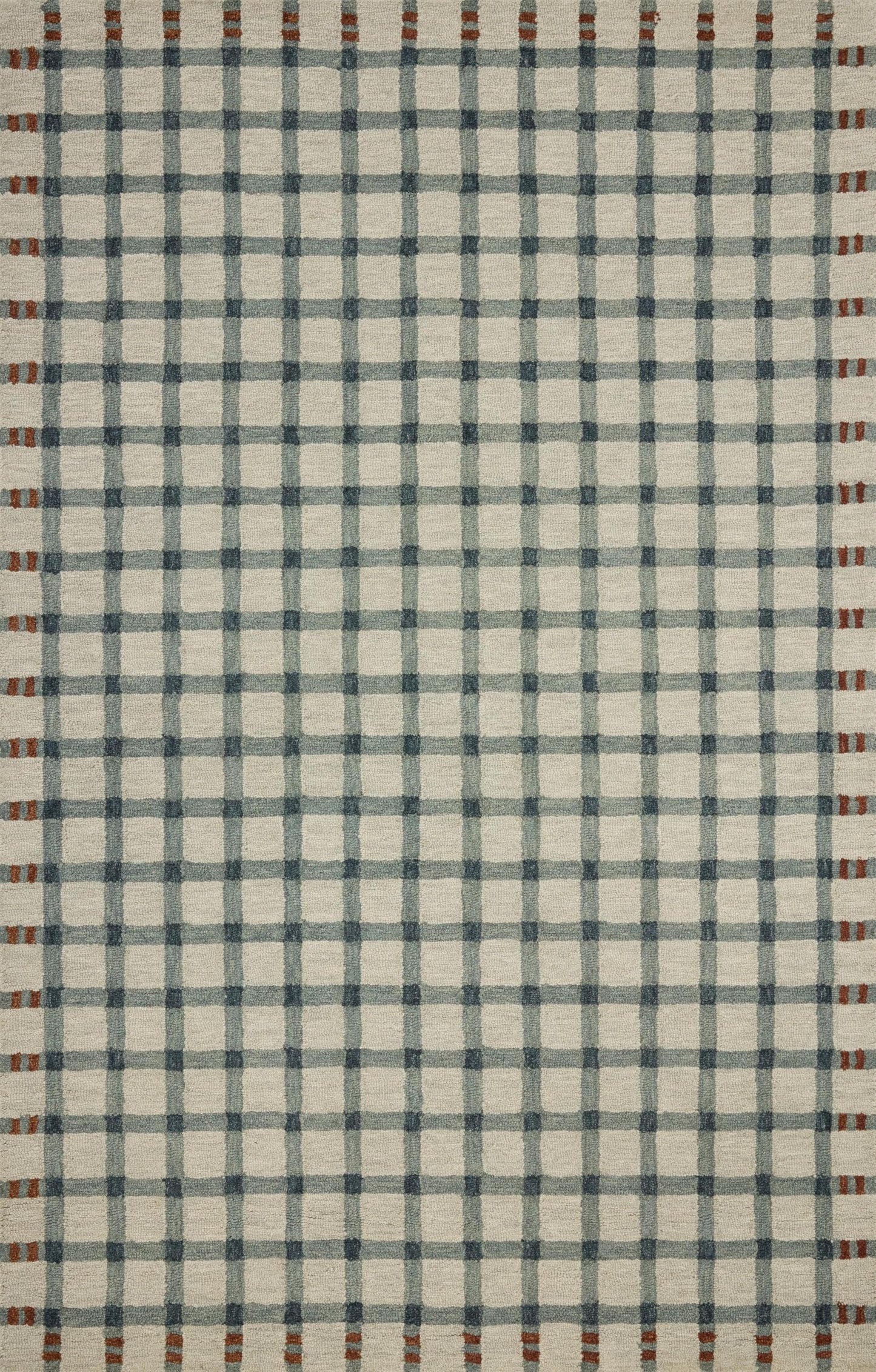 Loloi Magnolia Home by Joanna Gaines Waylon Collection WAY-02 Spa/Brick 8'-6" x 11'-6" Area Rug