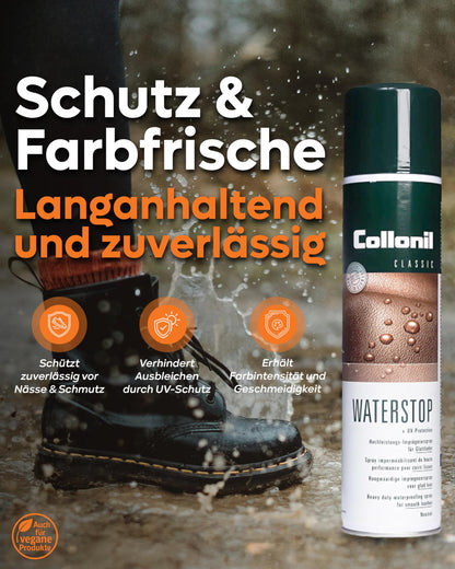 Collonil Unisex-Adult Waterstop 400ml Spray Shoe Treatments & Polishes AER014 Transparent 400.00 ml