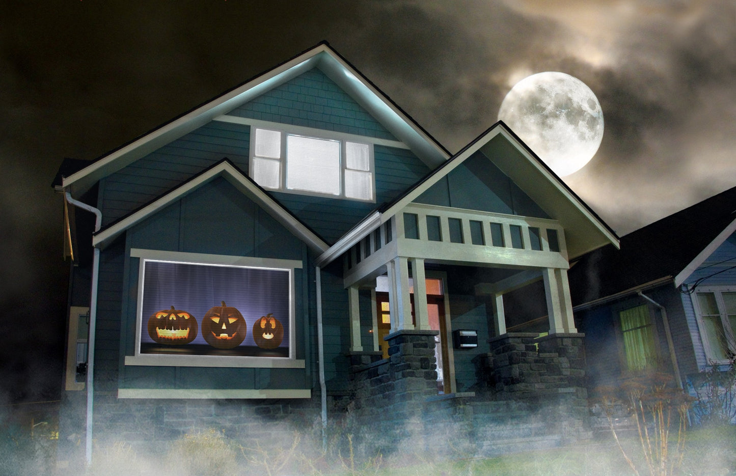 AtmosFX Jack-O'-Lantern Jamboree Digital Decorations