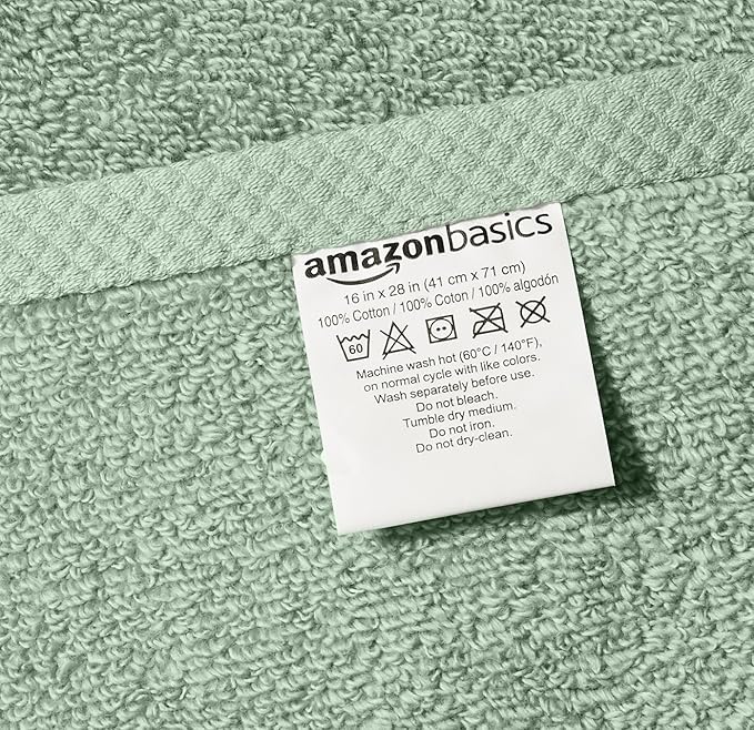 Amazon basics Lightweight quick-dry hand towels