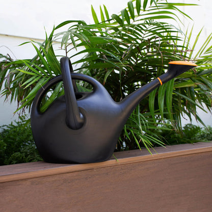 Bloem Easy Pour Watering Can, 2.6 Gallon, Black (20-47287CP)