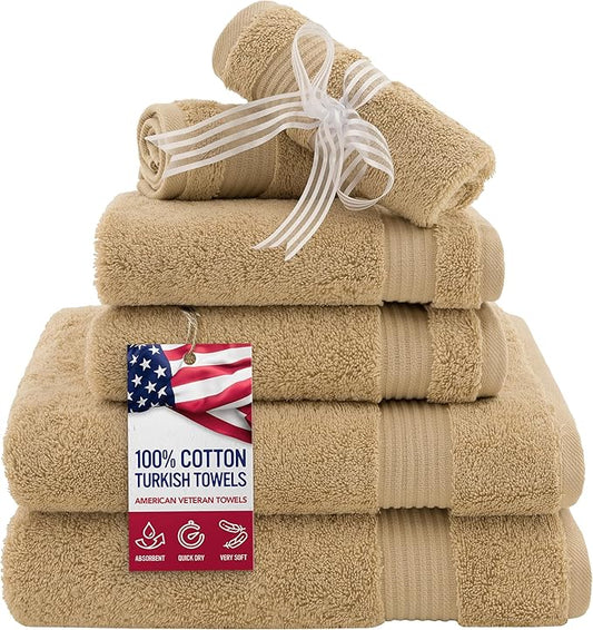 American Veteran Towel, 6 Piece Towel Set